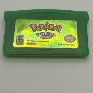 POKÉMON LEAF GREEN FOR NINTENDO GAMEBOY ADVANCE